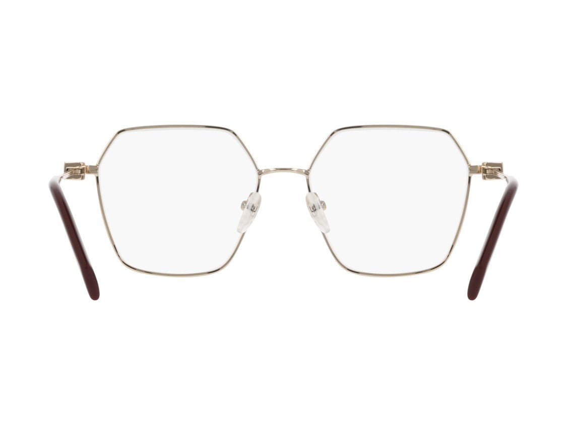 Liu Jo Lj2178 Gold Oversized Geometric Frame Eyeglasses
