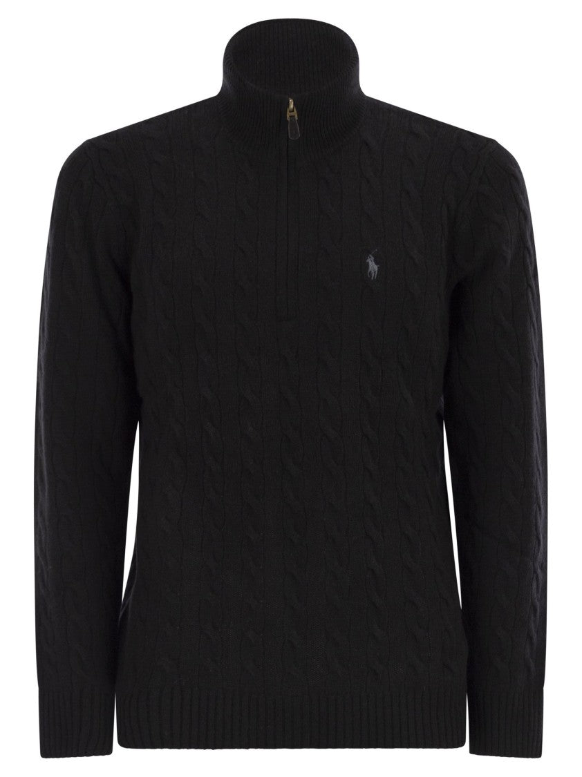 Polo Ralph Lauren Wool And Cashmere Cable Knit Jumper