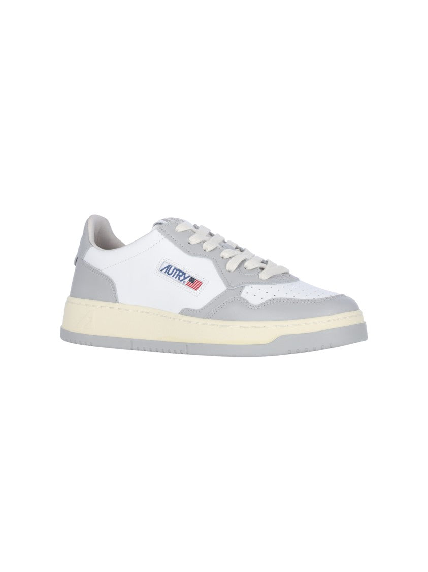 Autry Low-Top Sneakers With Light Grey Overlays