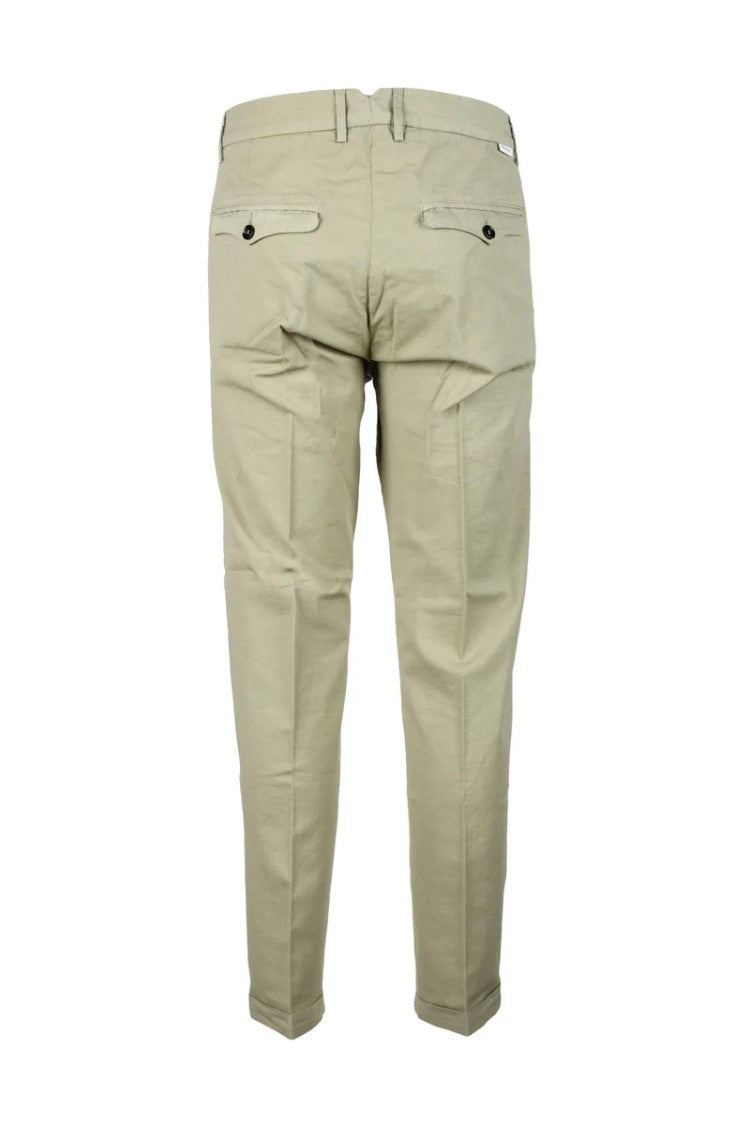 True Nyc Sage Green Stretch Cotton Pants