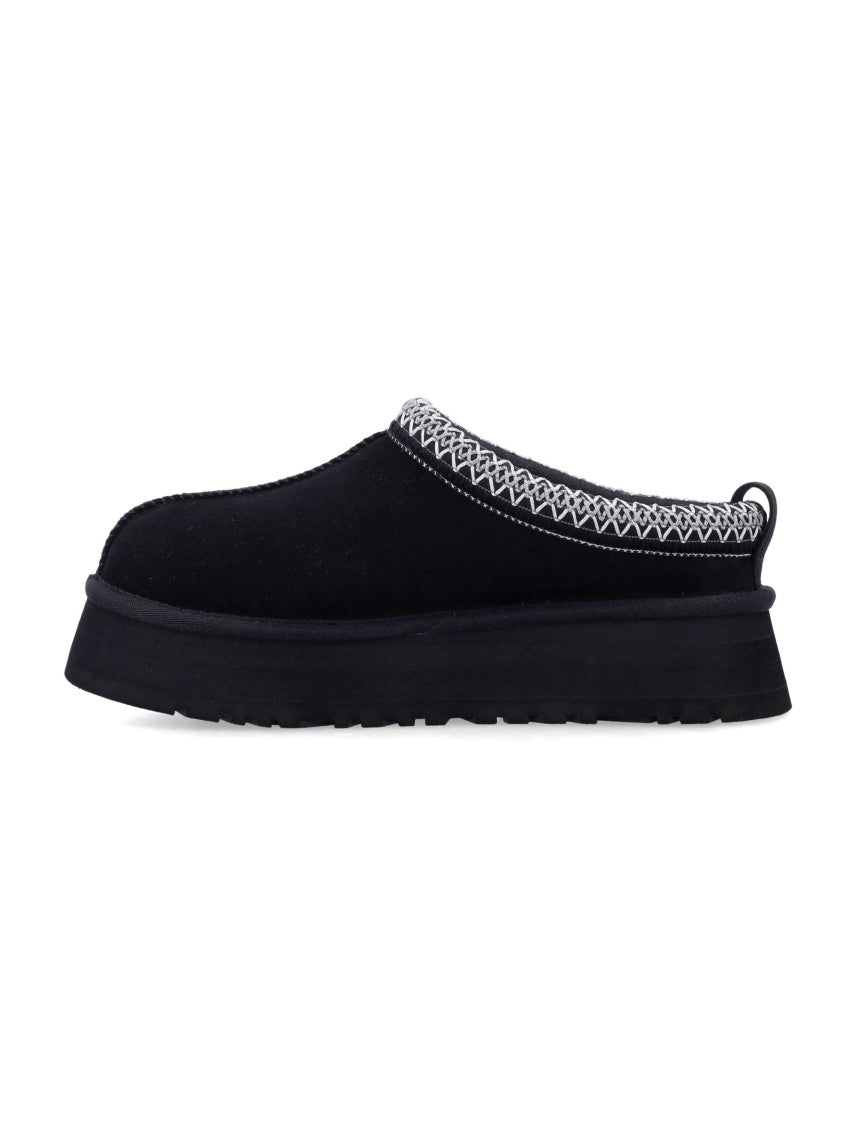 Ugg Tazz Platform Suede Uggbraid Mules