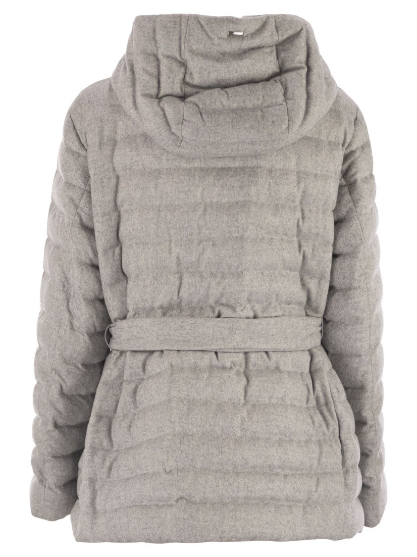 Herno Silk And Cashmere Kimono Jacket