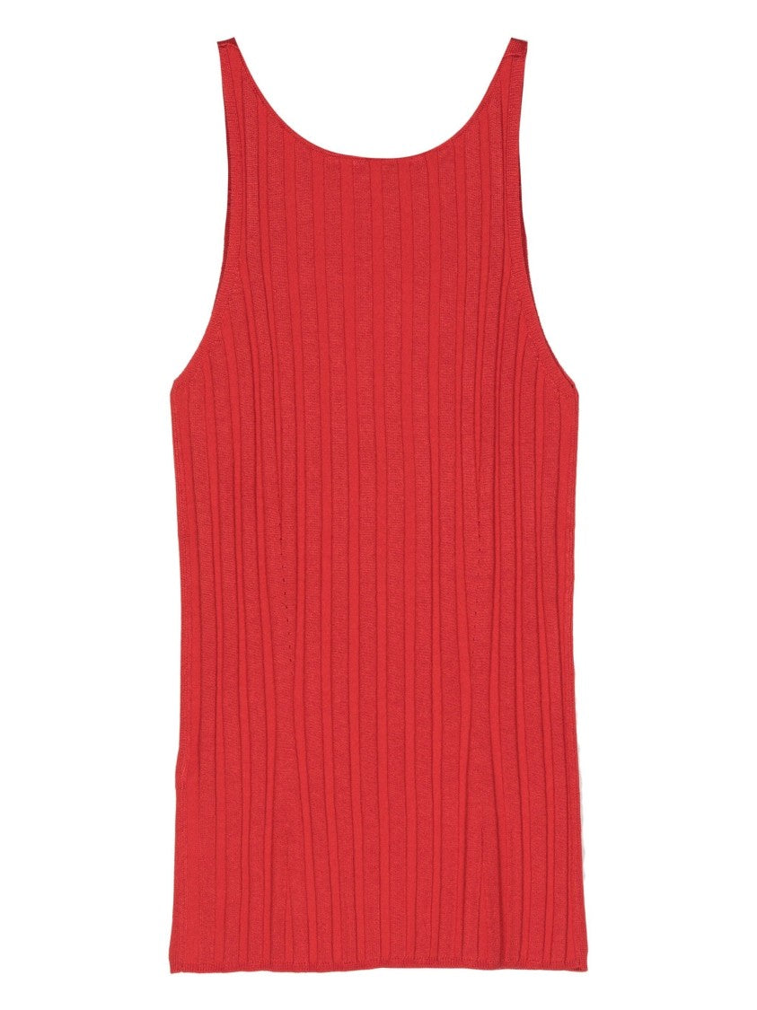 Joseph Tank Satiny Rib