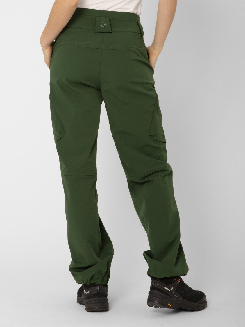Lamunt Olive Serena Travel Relaxed Cargo Pants