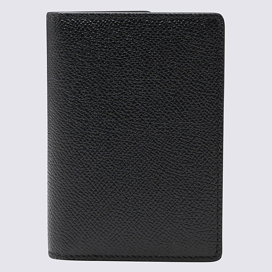 Maison Margiela Textured Leather Cardholder With Contrast Stitching