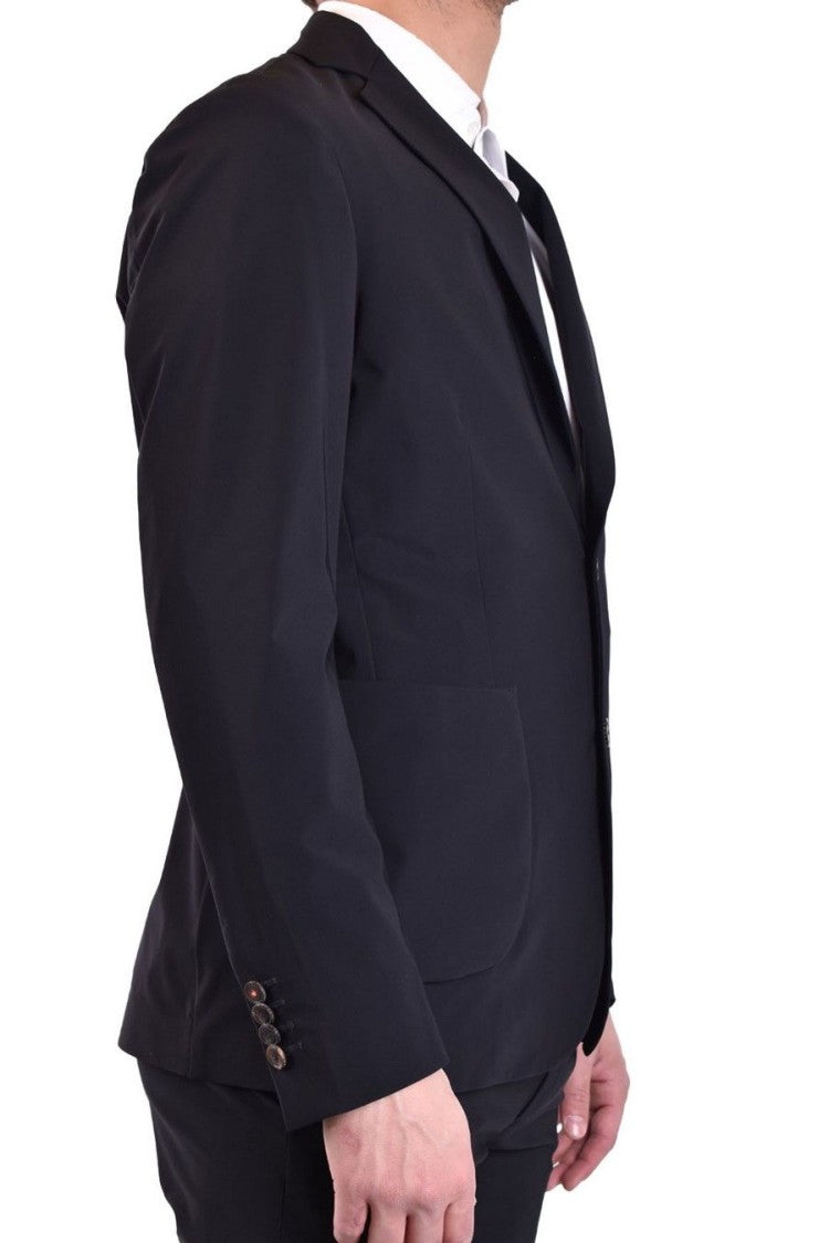 Tagliatore Black Single-Breasted Jacket