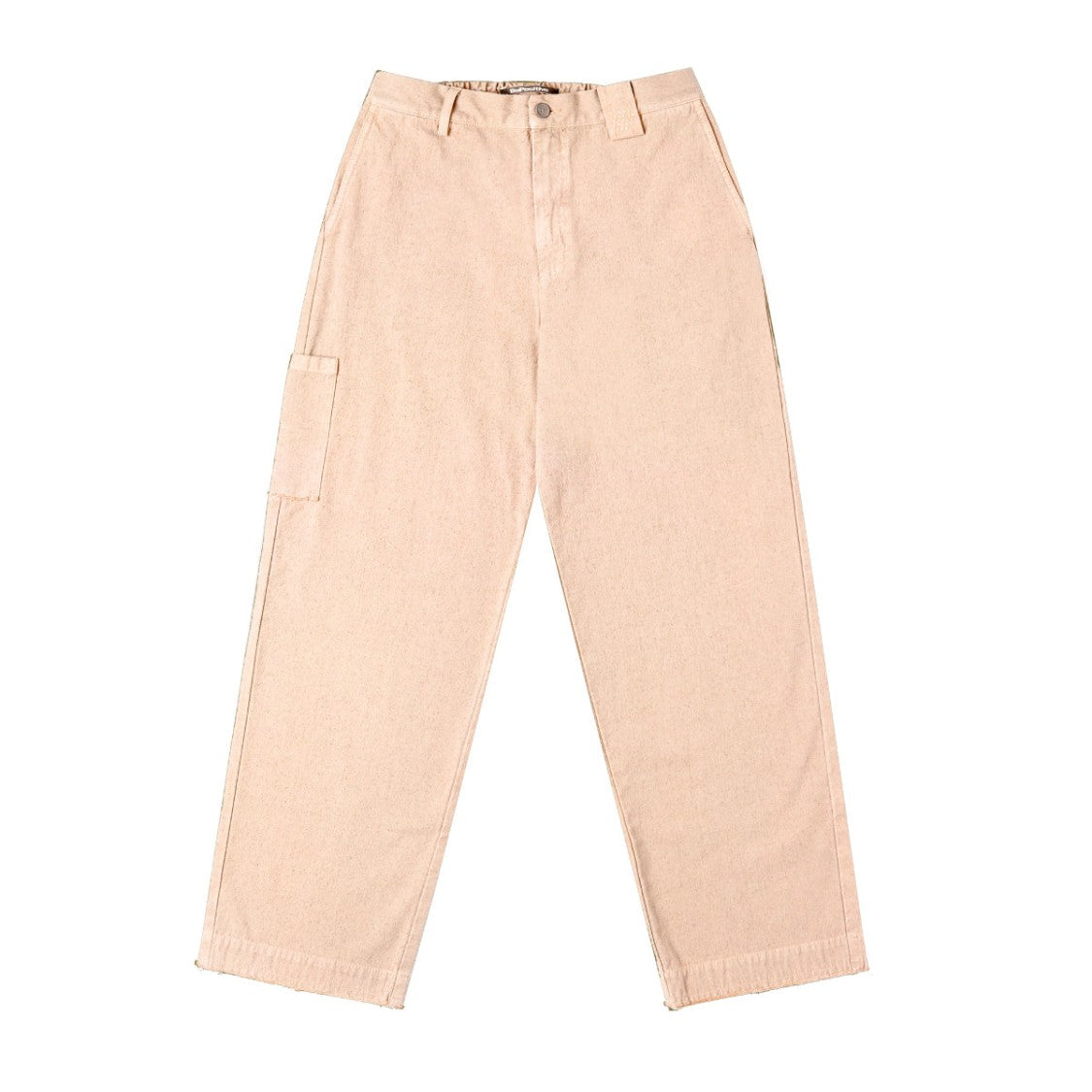 Bepositive Straight-Leg Pants With Asymmetrical Waistband Detail