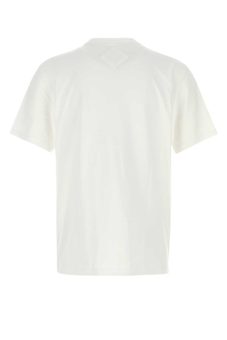 Mcm White Cotton T-Shirt