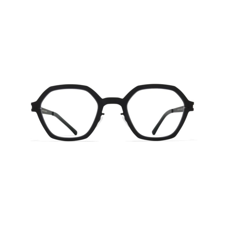 Mykita Rosemary Geometric Black Eyeglasses