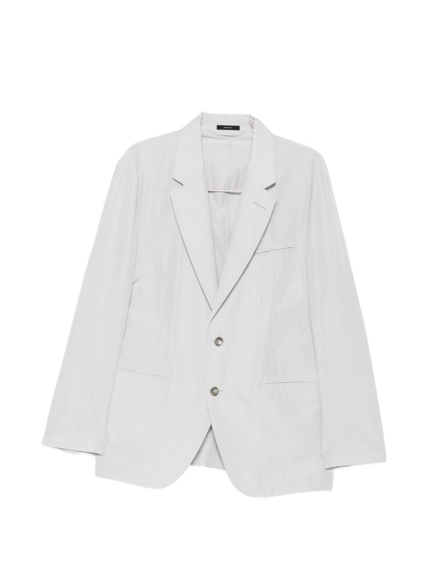 Tom Ford Grey Notched Lapels Blazer