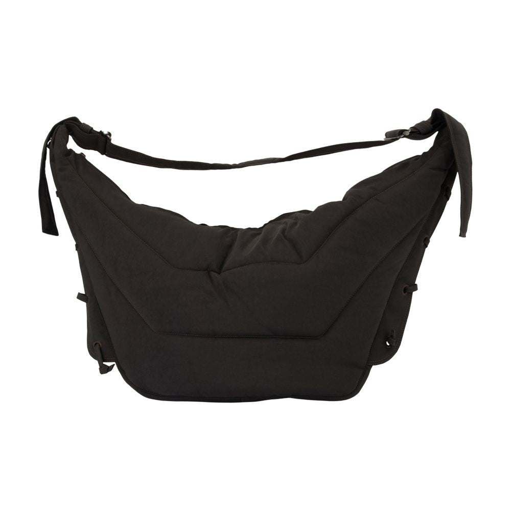 Lemaire Large Soft Game Crossbody - Nylon - Brown