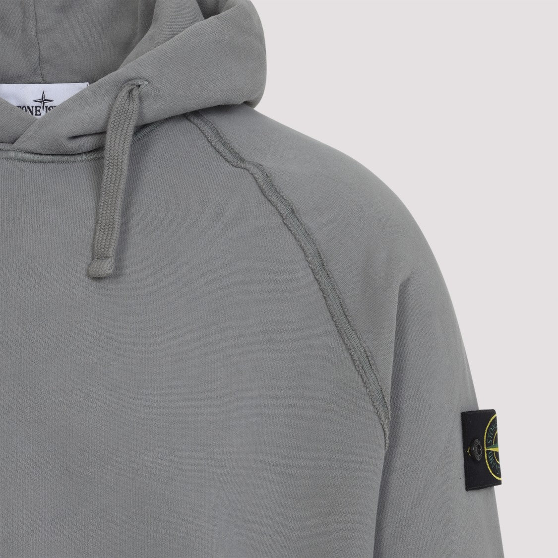 Stone Island Relaxed-Fit Hooded Sweatshirt With Distinctive Patch