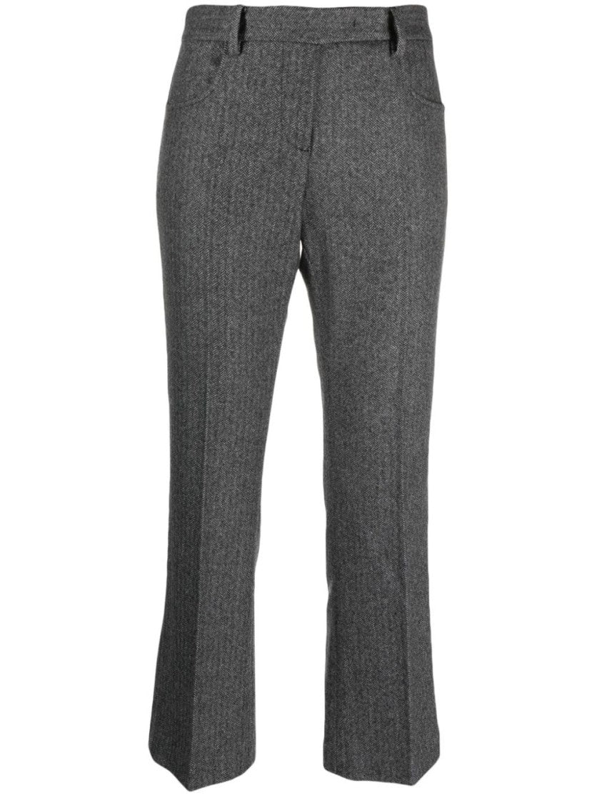 N°21 Wool Blend Straight Pants