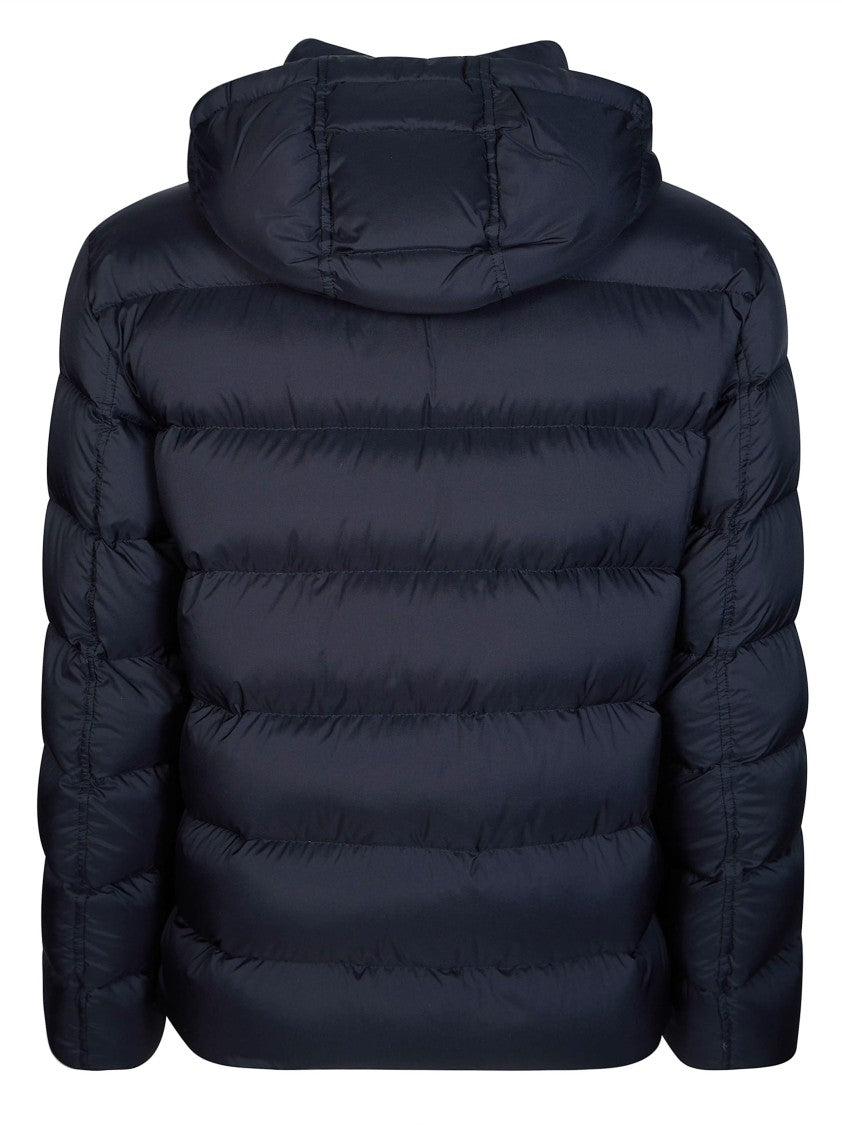 Herno Horizontal Quilted Hooded Down Jacket
