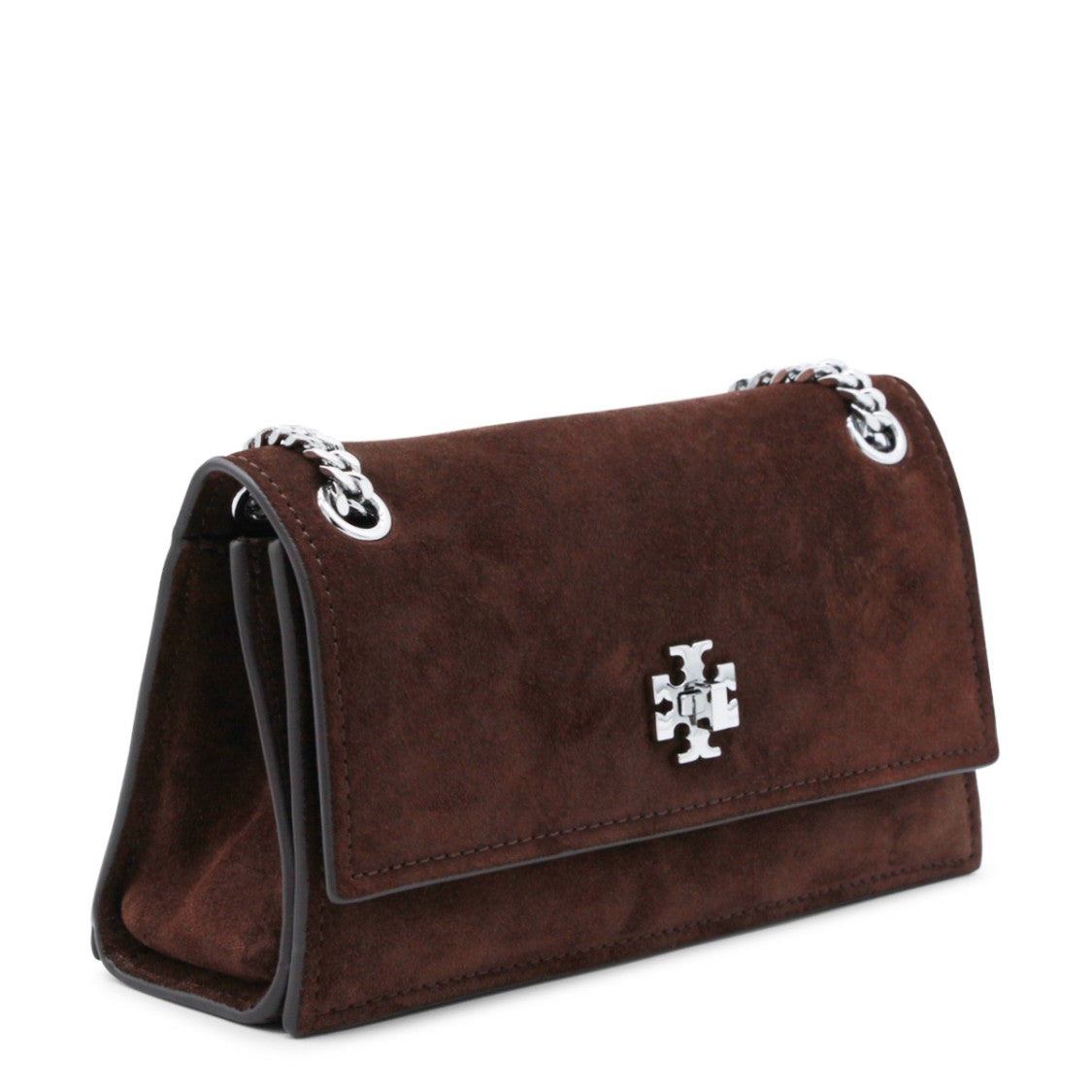 Tory Burch Dark Cocoa Leather Crossbody Bag