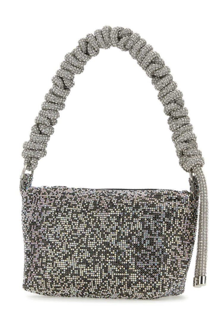 Kara Black Rhinestones Handbag