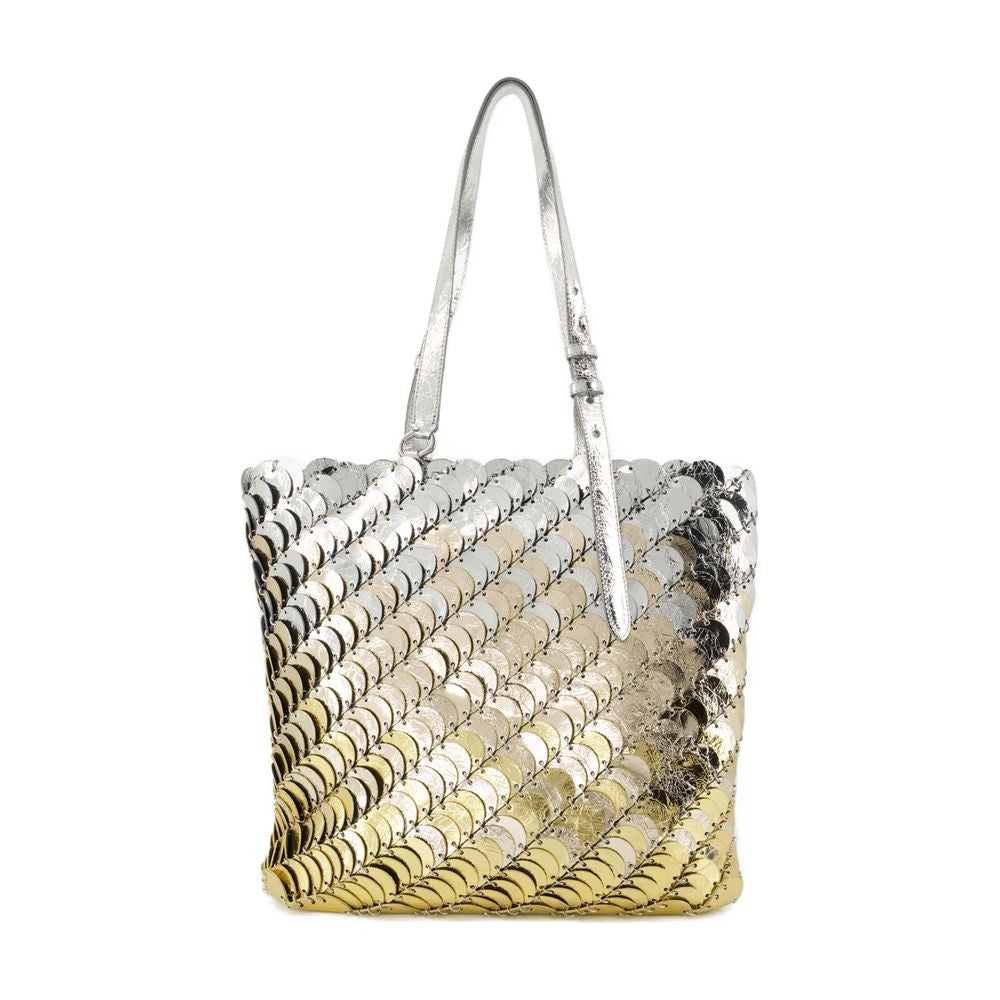 Rabanne Shoulder Bag - Leather - Gold