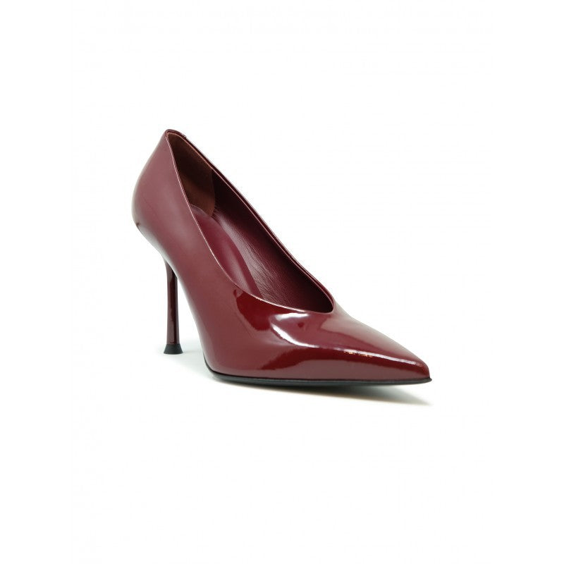 Sergio Levantesi Burgundy Patent Leather 56 Pumps