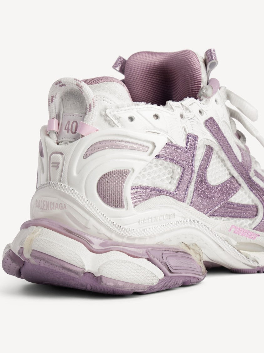 Balenciaga Chunky Layered Sneakers With Glitter Accents