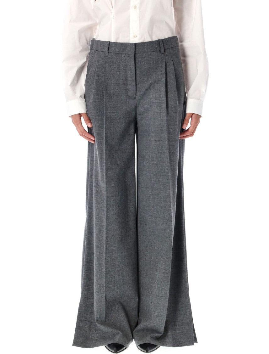 The Garment High-Rise Grey Wide-Leg Pants