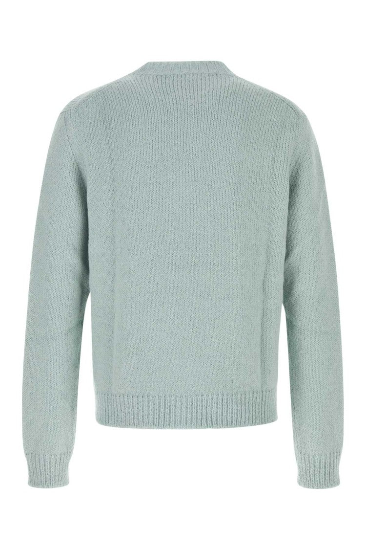 Jil Sander Light Blue Alpaca Blend Sweater