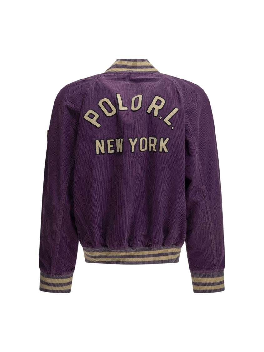 Polo Ralph Lauren Varsity Velvet Bomber Jacket