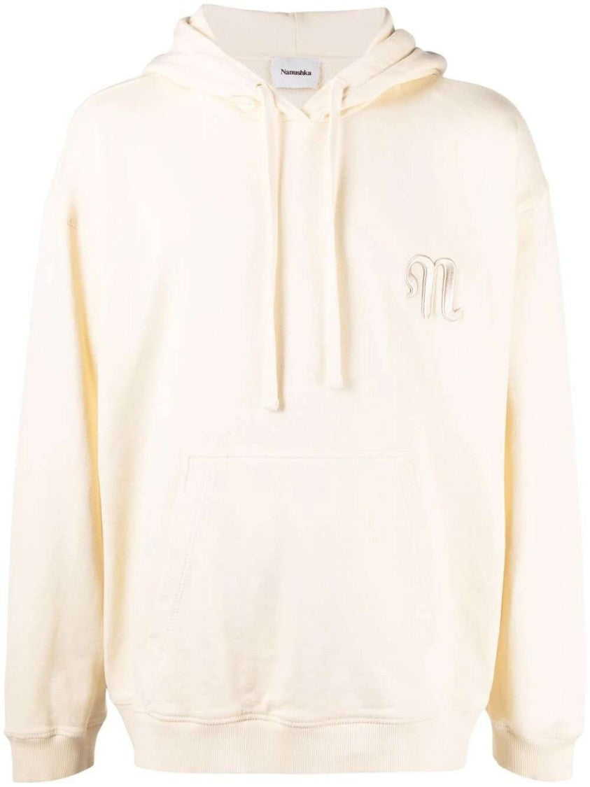 Nanushka Crãƒæ’Ã†Â€™Ãƒâ€Šã‚Â¨Me Embroidered Logo Hoodie