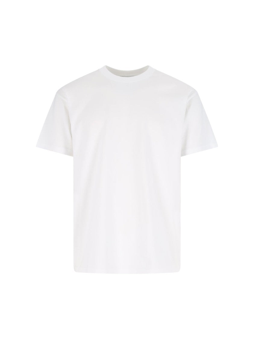 Givenchy White Logo Print Cotton T-Shirt