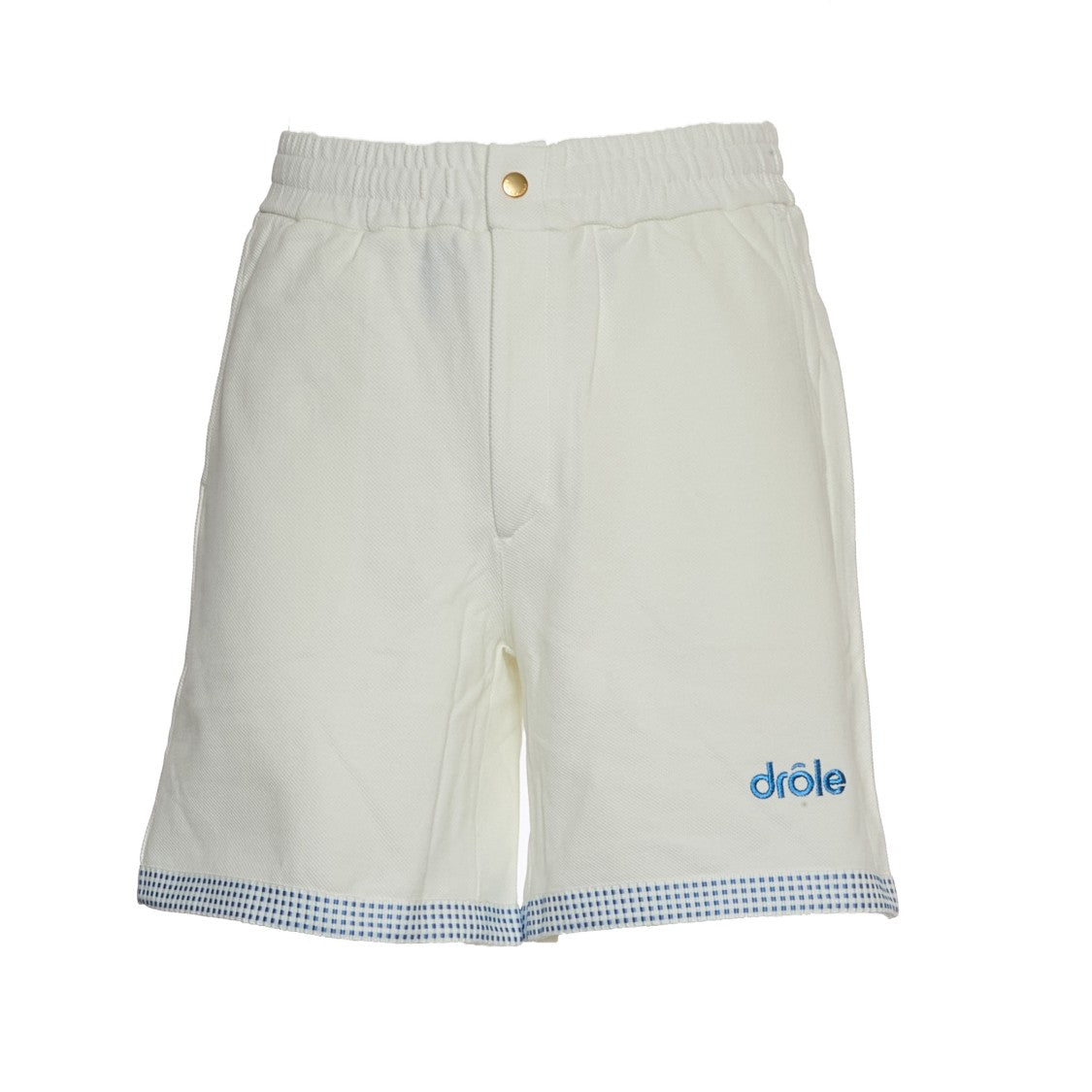 Drôle De Monsieur Relaxed-Fit Piqué Shorts With Contrast Piping