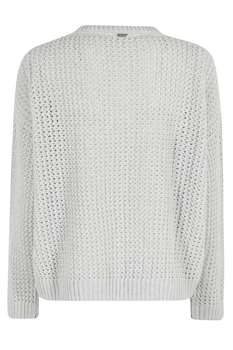 Herno Perforated Wool Sweater