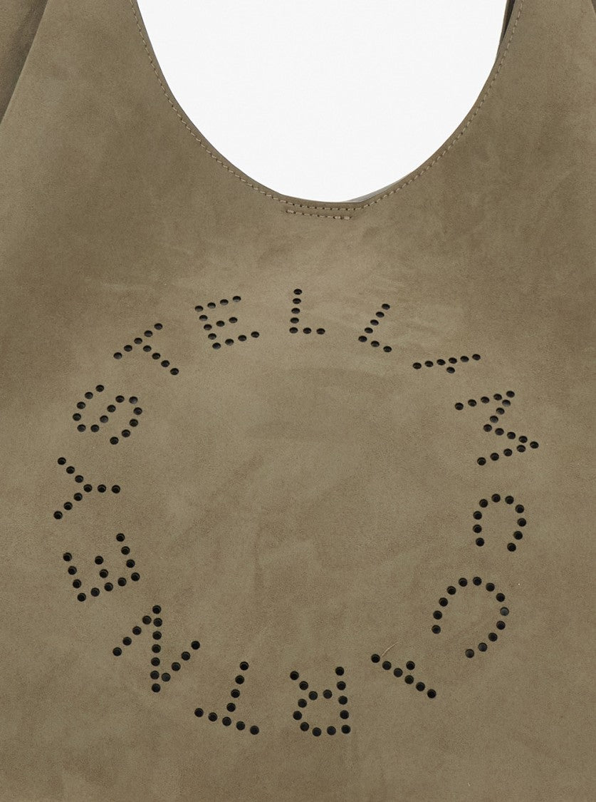 Stella Mccartney Logo Large Hobo Bag