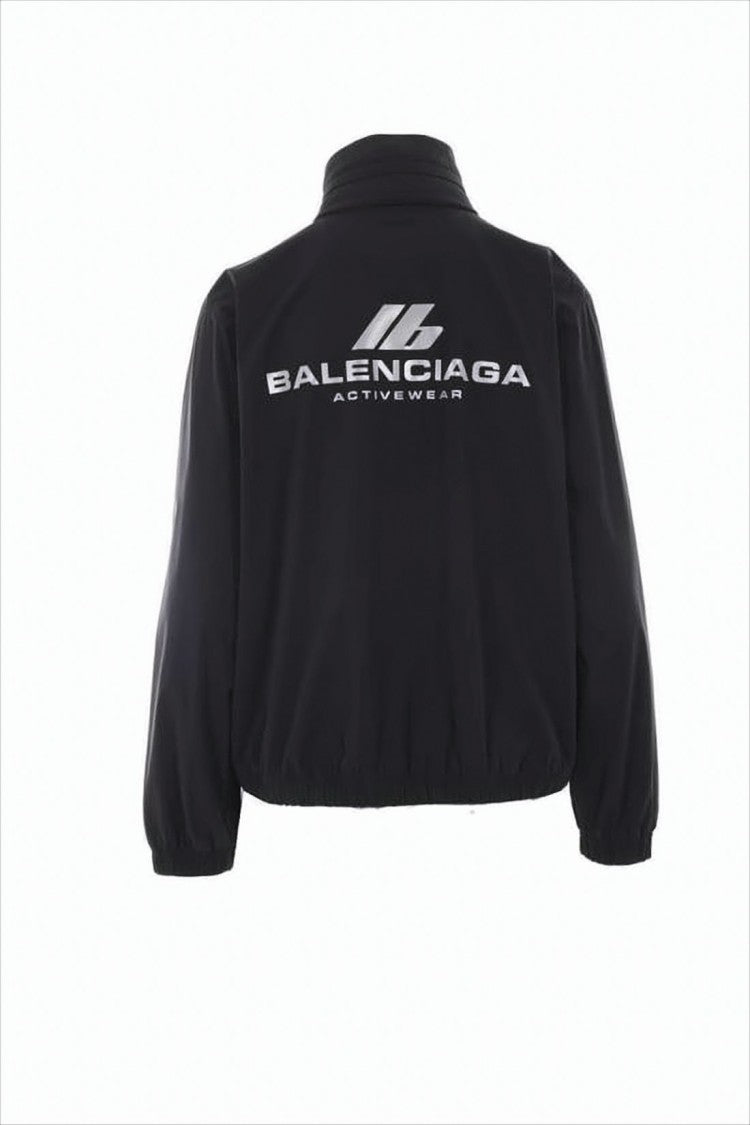 Balenciaga Cropped Black Jacket