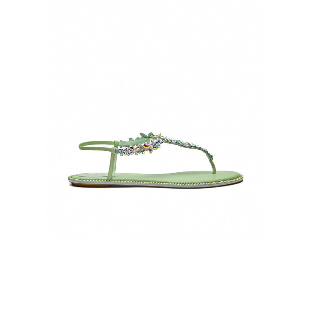 René Caovilla Diana Flat Thongs