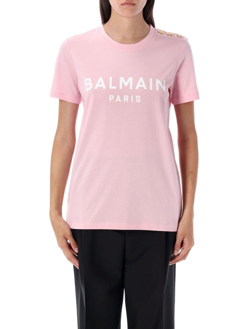 Balmain Printed Logo T-Shirt