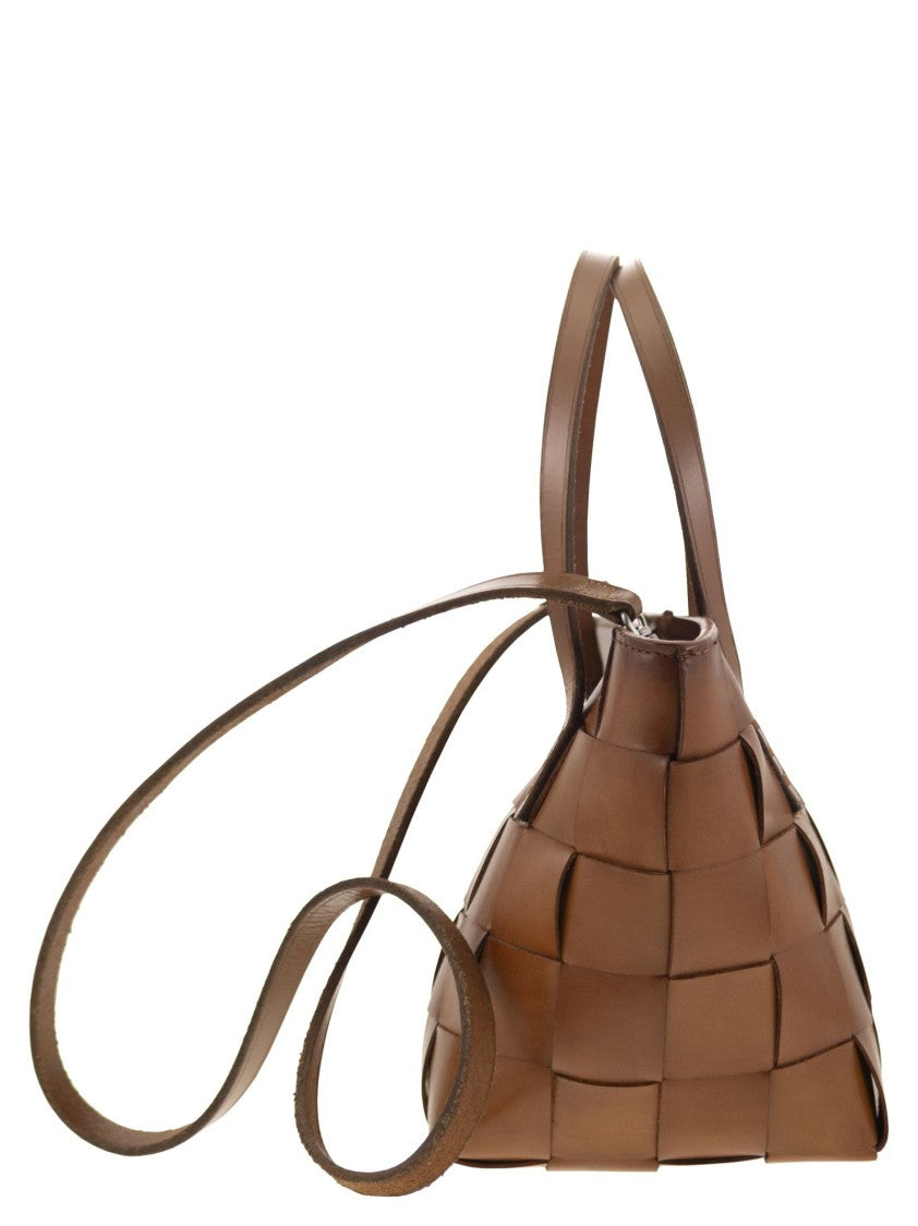 Dragon Japan Mini - Woven Leather Bag