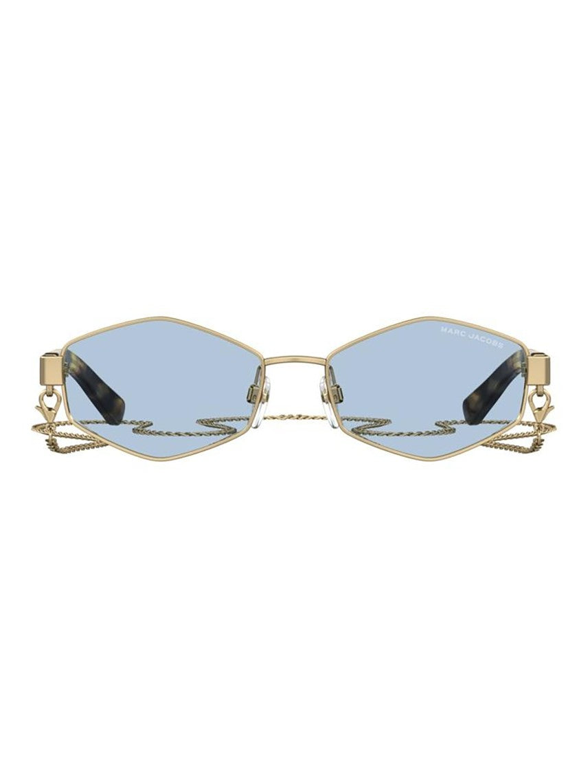 Marc Jacobs Marc 496/S Hexagonal Metallic Sunglasses