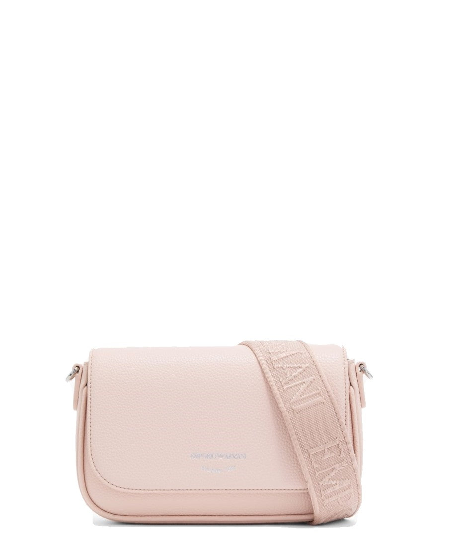 Emporio Armani Deer Print Leather Mini Shoulder Bag