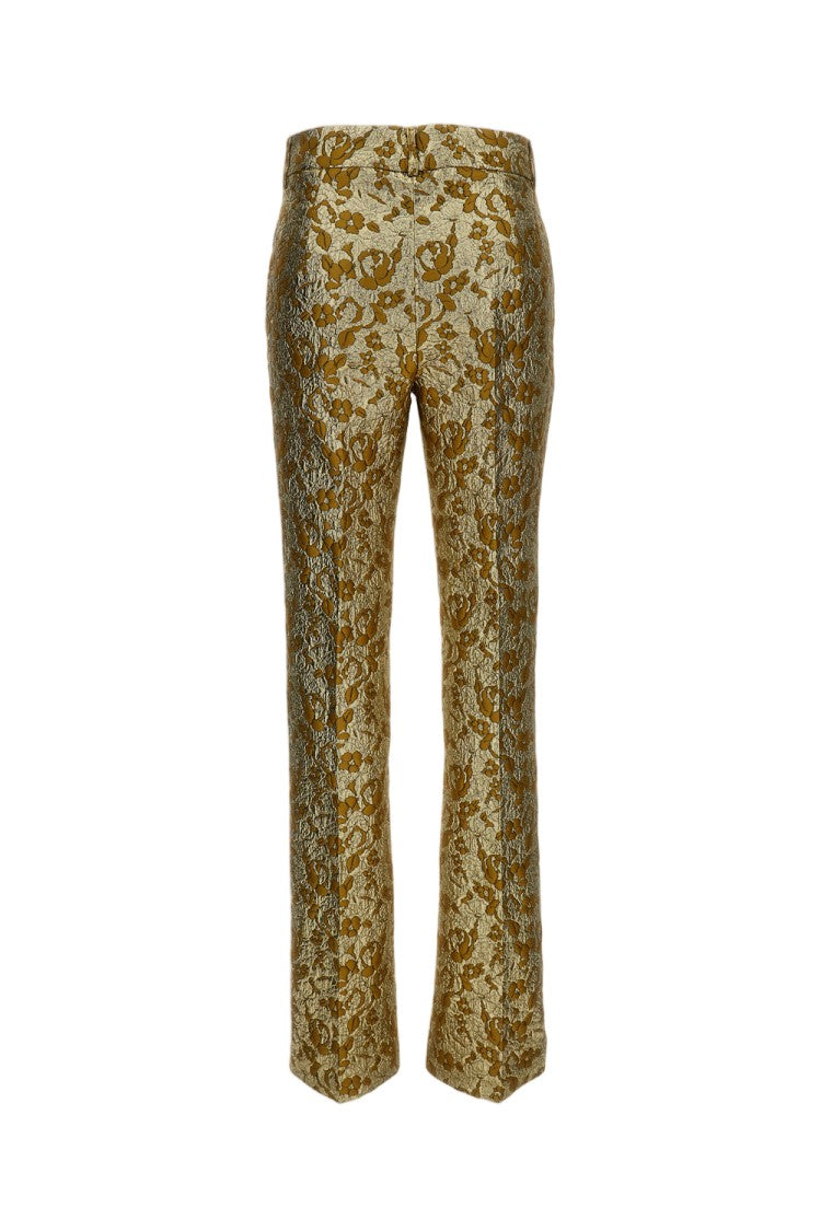 Des Phemmes Jacquard Tailored Trousers