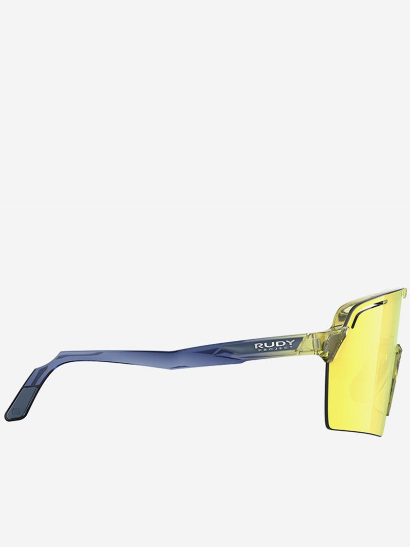 Rudy Project Sporty Semi-Rimless Yellow-Tinted Sunglasses