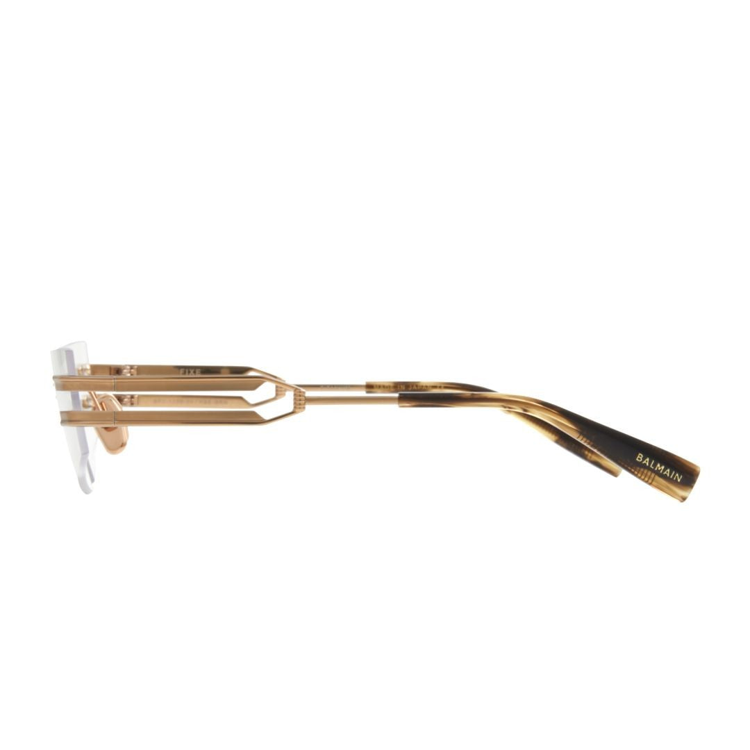 Balmain Fixe Geometric Rimless Sunglasses