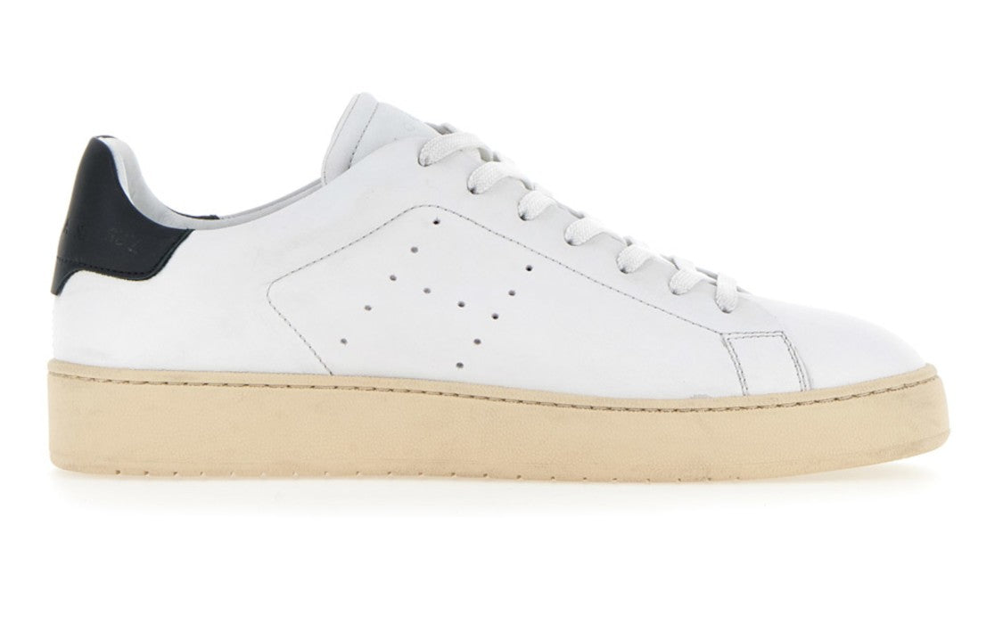 Hogan Minimalist White Leather Sneakers