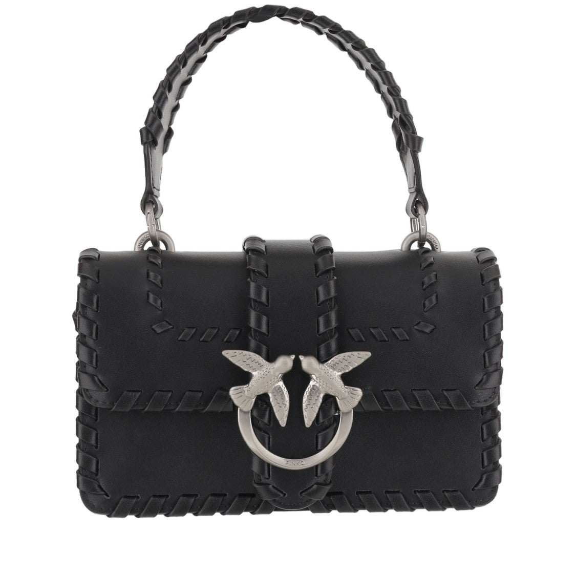 Pinko Mini Love Leather Handbag