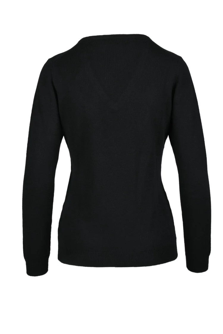 Ballantyne Cashmere Pullover - Black