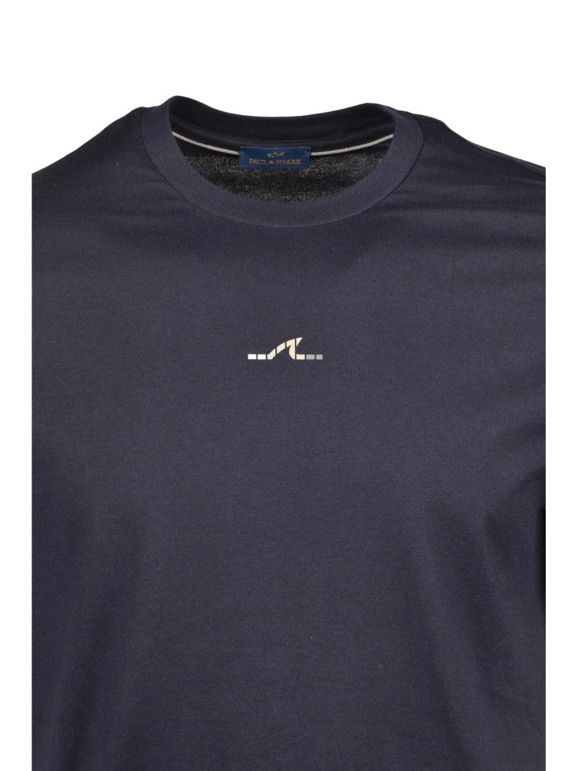 Paul & Shark Crewneck Cotton T-Shirt