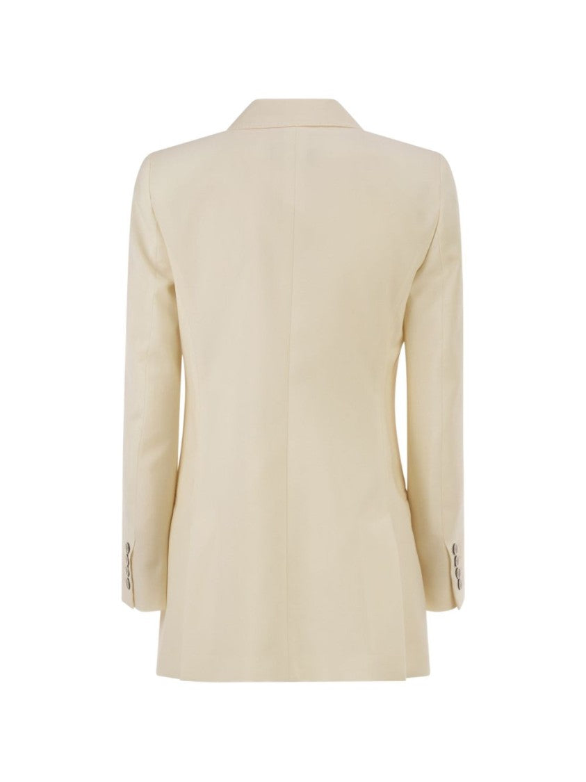 Max Mara Tailored Double-Breasted Classic Lapel Jacket