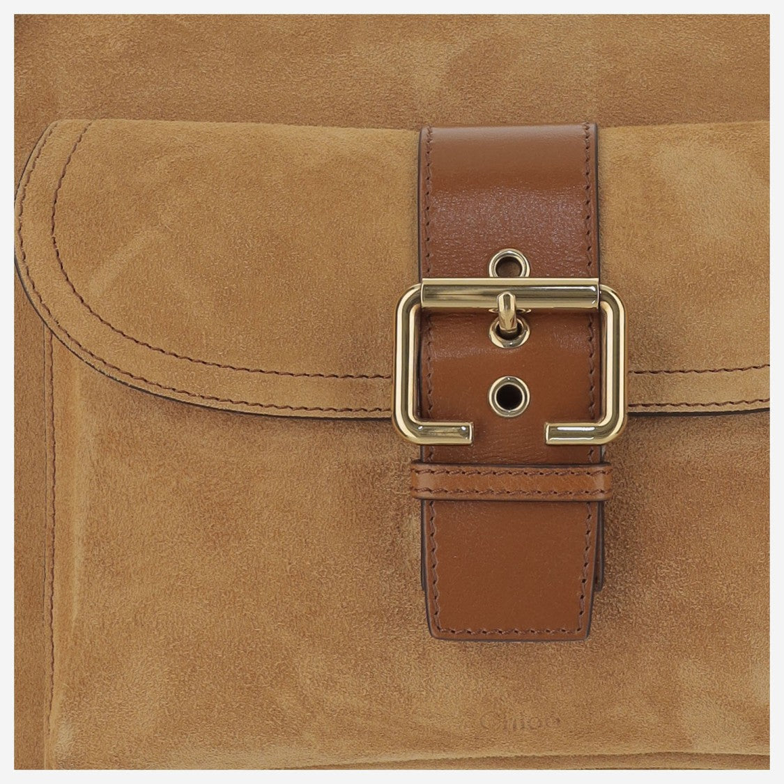 Chloé Suede Camera Bag