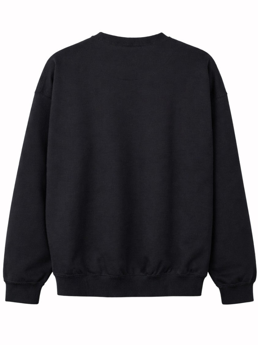 Y-3 Relaxed Fit Cotton Crewneck Sweatshirt