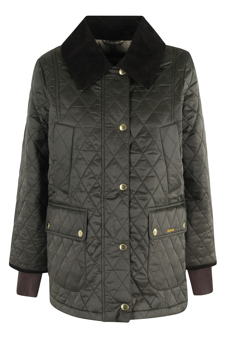 Barbour Modern Beadnell Quilt Diamond Patterned Jacket