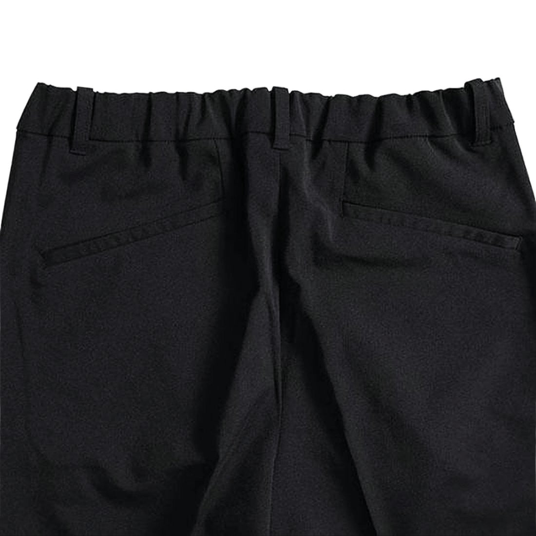 Goldwin Straight Pants With Elastic Waistband And Side Pockets