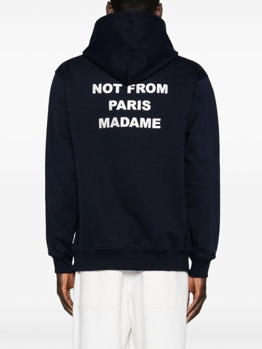 Drôle De Monsieur Le Hoodie Slogan